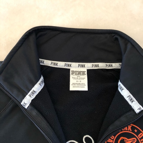 PINK Baltimore Orioles Zip Up Sweatshirt / Jacket - Picture 4 of 7